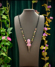 Load image into Gallery viewer, “Morgana”- Tourmaline and Amethyst necklace