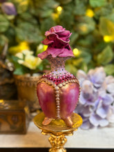 Load image into Gallery viewer, Pink Rose decor statue