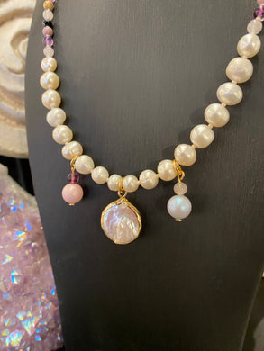 Pearls of Wisdom - beaded necklace