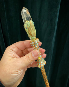 Phantom Quartz Dragonfae Wand