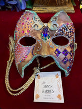 Load image into Gallery viewer, Alli’s Moon Garden Bespoke Masquerade Mask