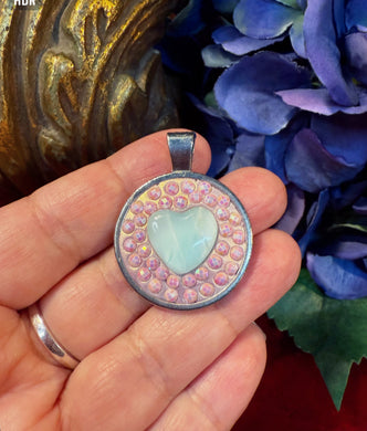 Larimar Heart pendant