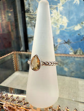 Load image into Gallery viewer, Citrine Sterling silver ring