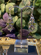 Load image into Gallery viewer, Praisiolite and Periodot earrings
