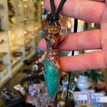 Load image into Gallery viewer, Dragon Totem with Chrysoprase Relic Necklace
