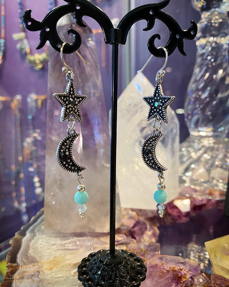 Celestial Amazonite earrings