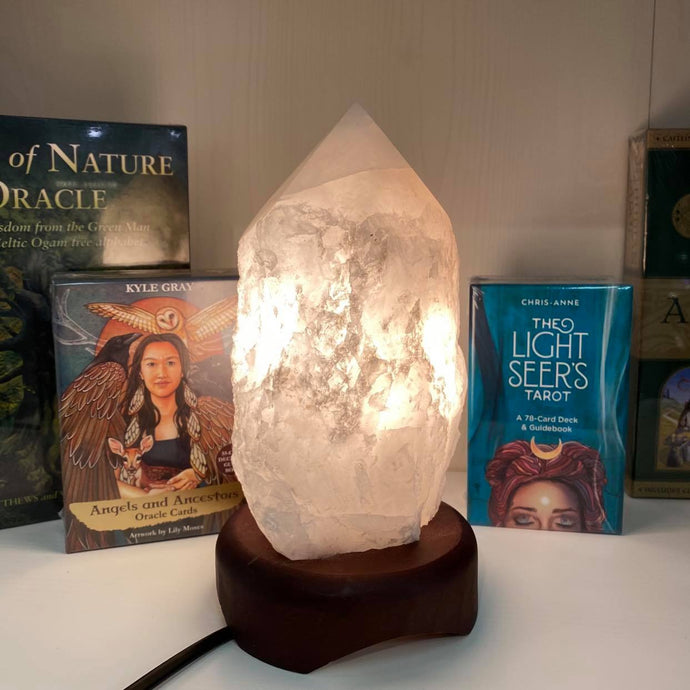 Azeztulite Crystal Lamp