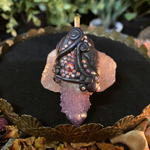 Load image into Gallery viewer, Spirit Quartz hand sculptured pendant