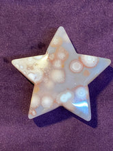 Load image into Gallery viewer, Cherry Blossom Agate Star