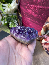 Load image into Gallery viewer, Amethyst Crystal heart