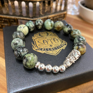 African Turquoise crystal bracelet