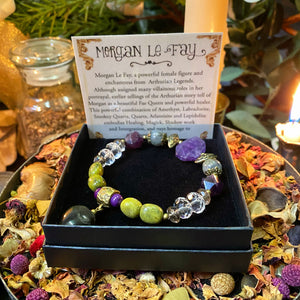 Morgan Le Fay - crystal bracelet