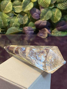 Clear Quartz Vogel Wand