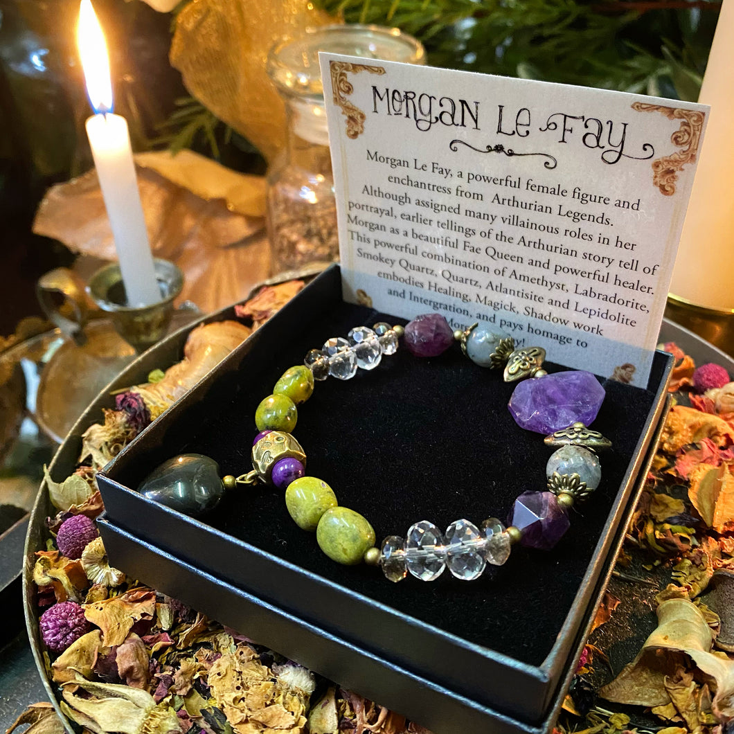 Morgan Le Fay - crystal bracelet