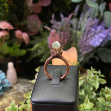 Load image into Gallery viewer, Natural Citrine and Copper Ring