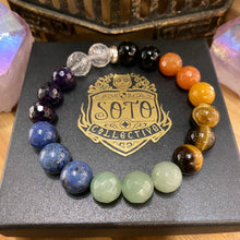 Load image into Gallery viewer, Chakra crystal bracelet