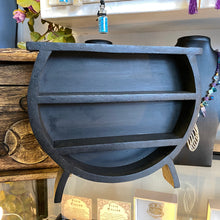 Load image into Gallery viewer, Cauldron Wooden Shelf