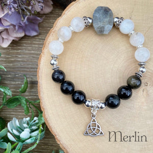 Merlin - Crystal Bead bracelet