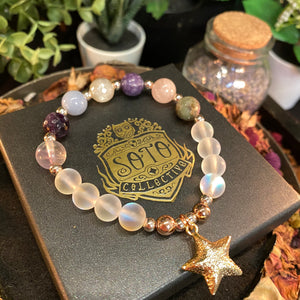 Celestial Seven - crystal bracelet