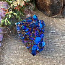 Load image into Gallery viewer, Rainbow Titanium Aura crystal cluster
