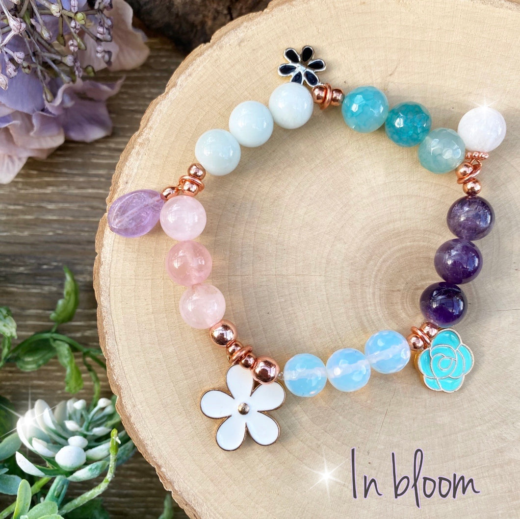 In Bloom - Springtime crystal bracelet
