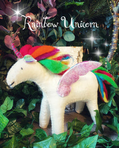 Rainbow - Felt Unicorn