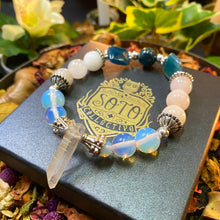 Load image into Gallery viewer, Nimue “Lady of the Lake” - crystal bracelet