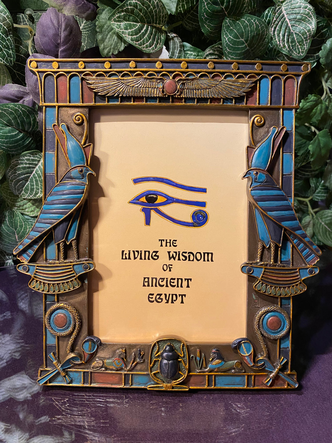 Egyptian Horus picture frame